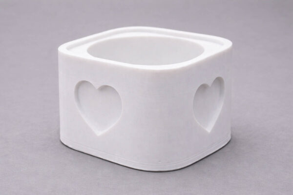 Kerzenhalter mit Herzen – Bild 3