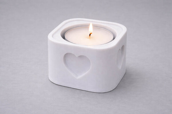 Kerzenhalter mit Herzen – Bild 4