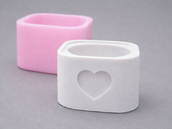 Kerzenhalter mit Herzen