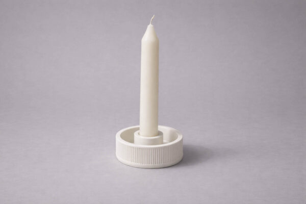 Silikonform Stabkerzenhalter feine Rillen – Bild 4