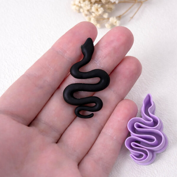 Polymer Clay Cutter Schlange – Bild 3
