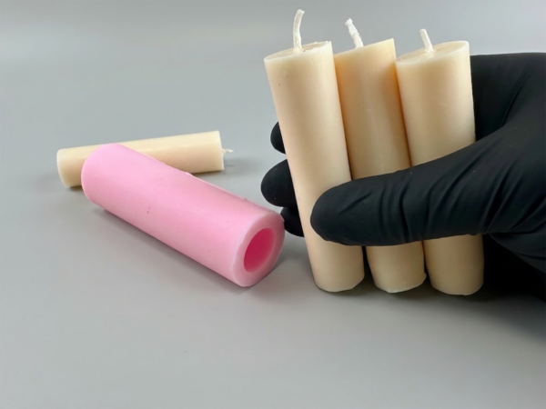 Silikonform kleine Stabkerze – Bild 4