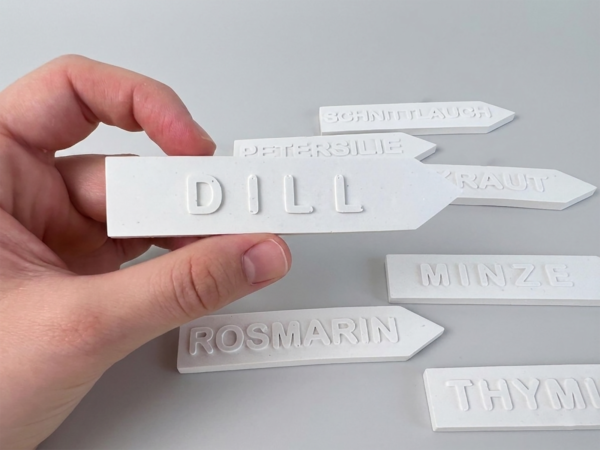 Silikonformen Kräuterschilder Set – Bild 3